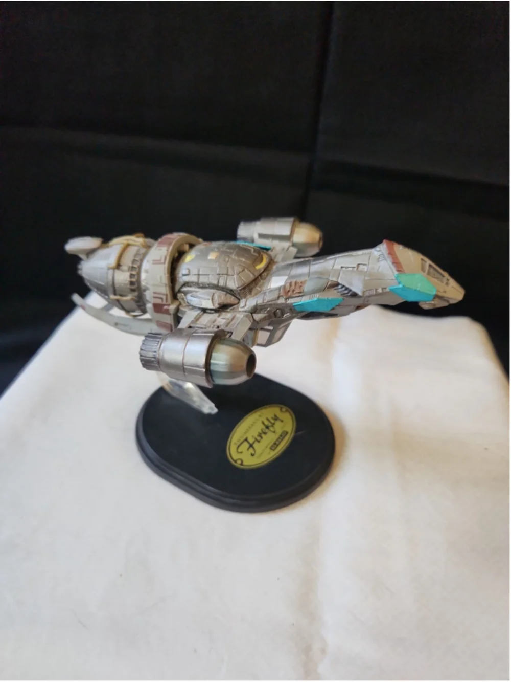 QMx Mini Masters Firefly Serenity Ship Model Maquette with Base